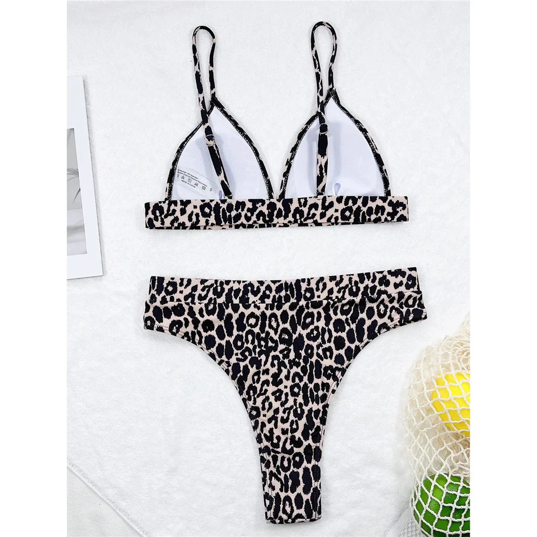 Leopard Padded Bikini