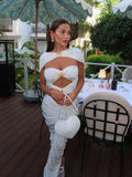 Skirt Cut Out Bikini Set