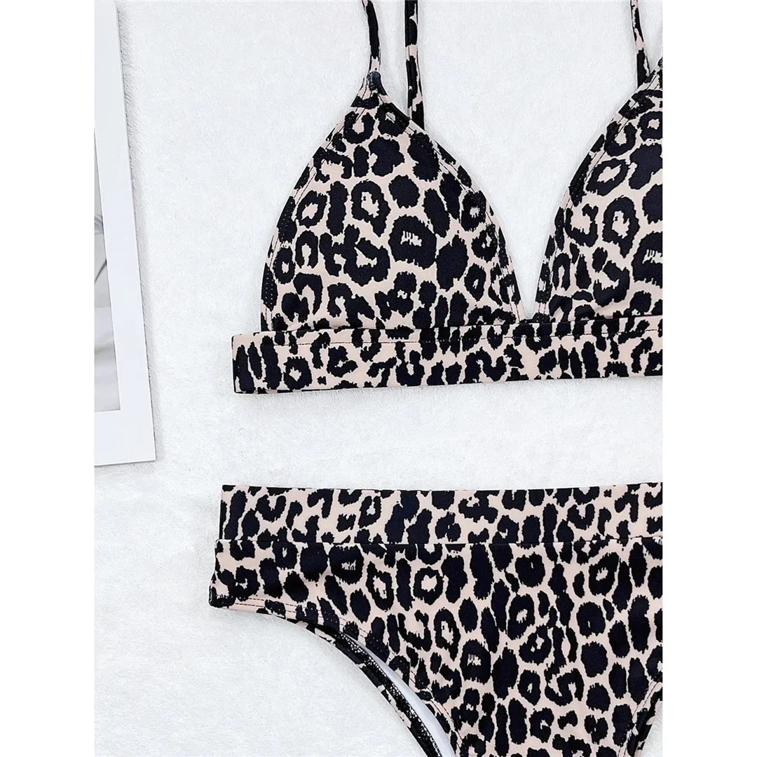 Leopard Padded Bikini