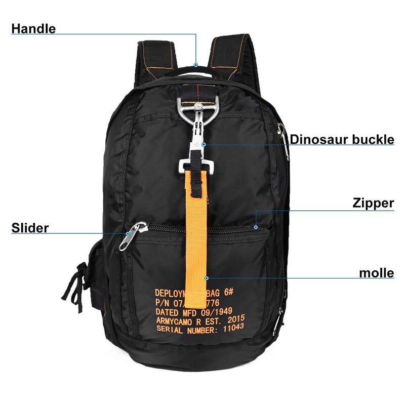 Men Women Lightweight Travel Hiking Backpack Foldable Camping Backpacks Ultralight Outdoor Water Resistant Sport Daypack
