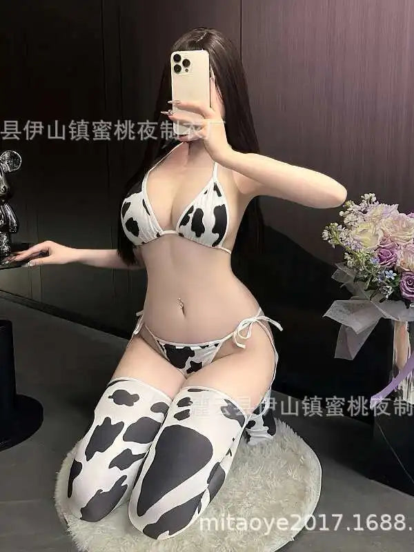 Cow Bikini Set
