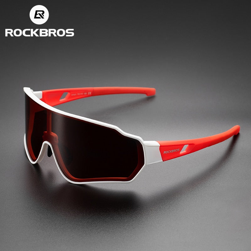 Photochromic Polarized Sunglasses for Men and Women - Cycling Glasses for Outdoor Sports, Hiking, and Biking with Inner Frame