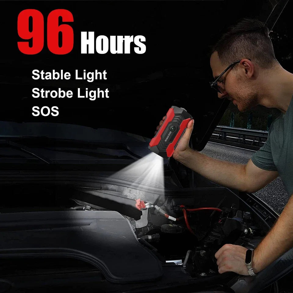Car Jump Starter 28000 Battery Charger Emergency Power Bank Booster for 12V Gasoline and Diesel Vehicles Starting