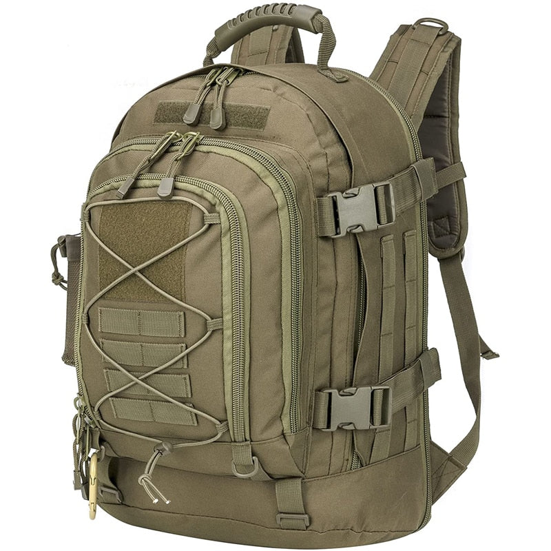 Large Men Backpack Travel Backpacks Waterproof School Bags Outdoor Sport Hiking Bag 60L with Laptop Compartment