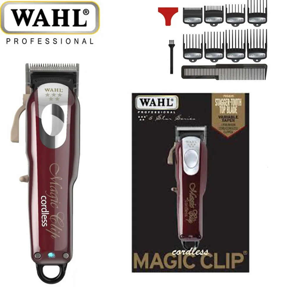 Professional Wahl Vapor 8148 Magic Clip Andis Baber Combo Gold Cordless Hair Clipper&Hair Trimmer&Foil Shaver For Stylists