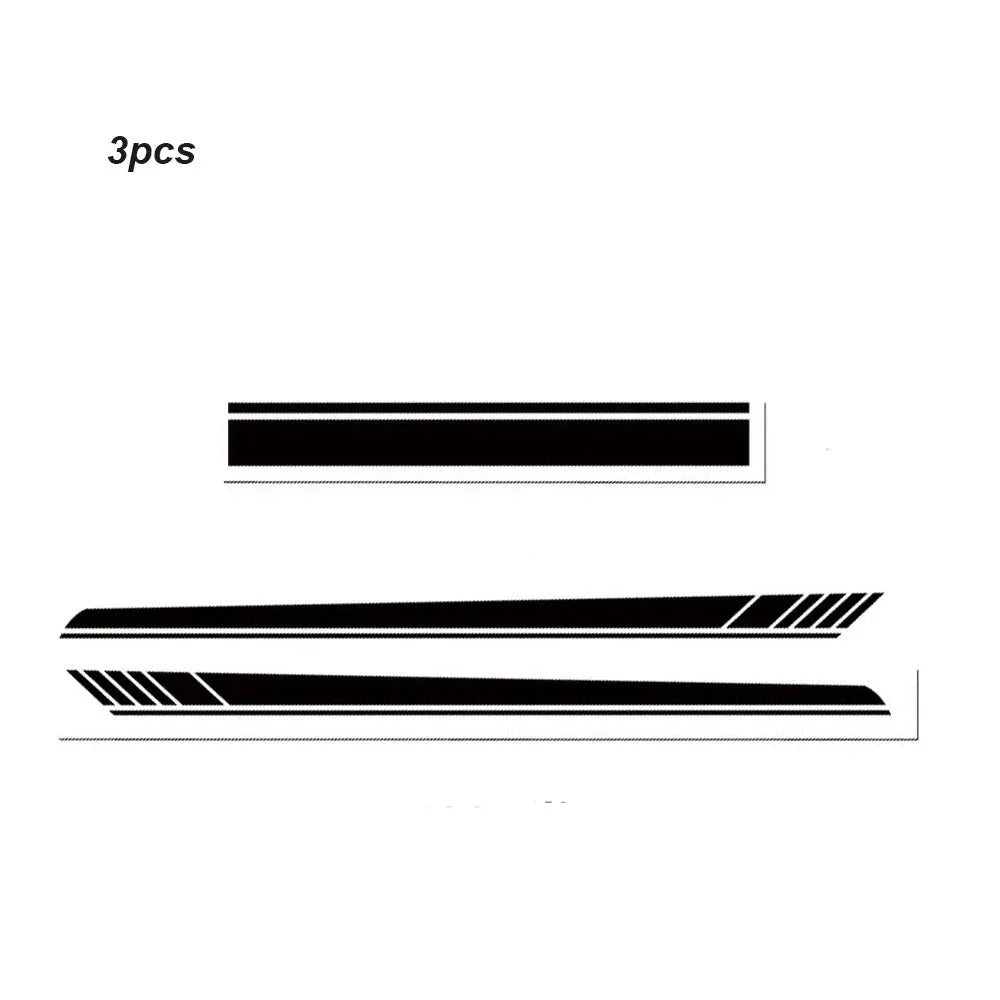 Universal Car Vinyl Bonnet Decal – Hood Racing Stripe Sticker for Audi, BMW, Mercedes, Toyota, VW, and More | Auto Tuning Accessories