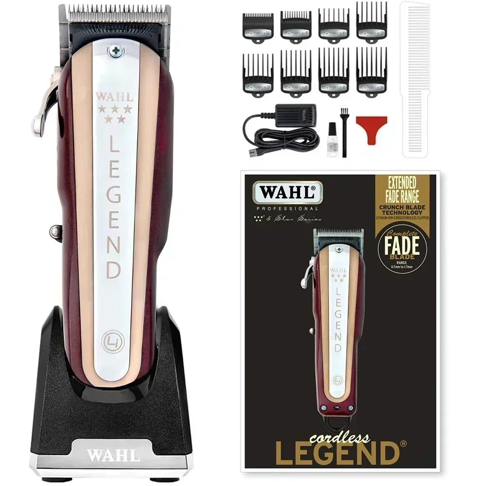 Wahl 5 Star Professional Magic Clip Legend Senior Cordless Hair Clipper Trimmer Vanish Shaver for Barbers Stylists