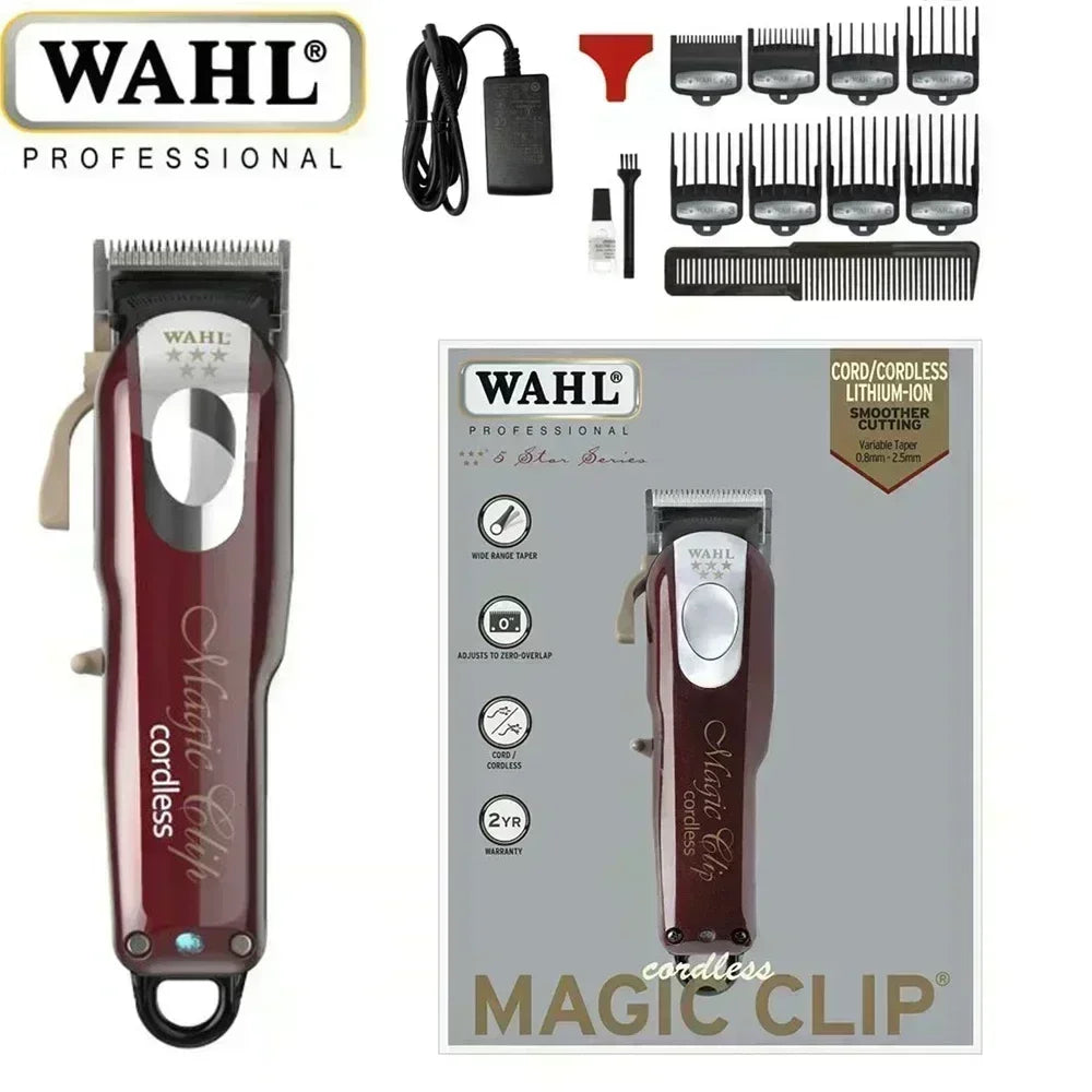 Wahl 5 Star Professional Magic Clip Legend Senior Cordless Hair Clipper Trimmer Vanish Shaver for Barbers Stylists