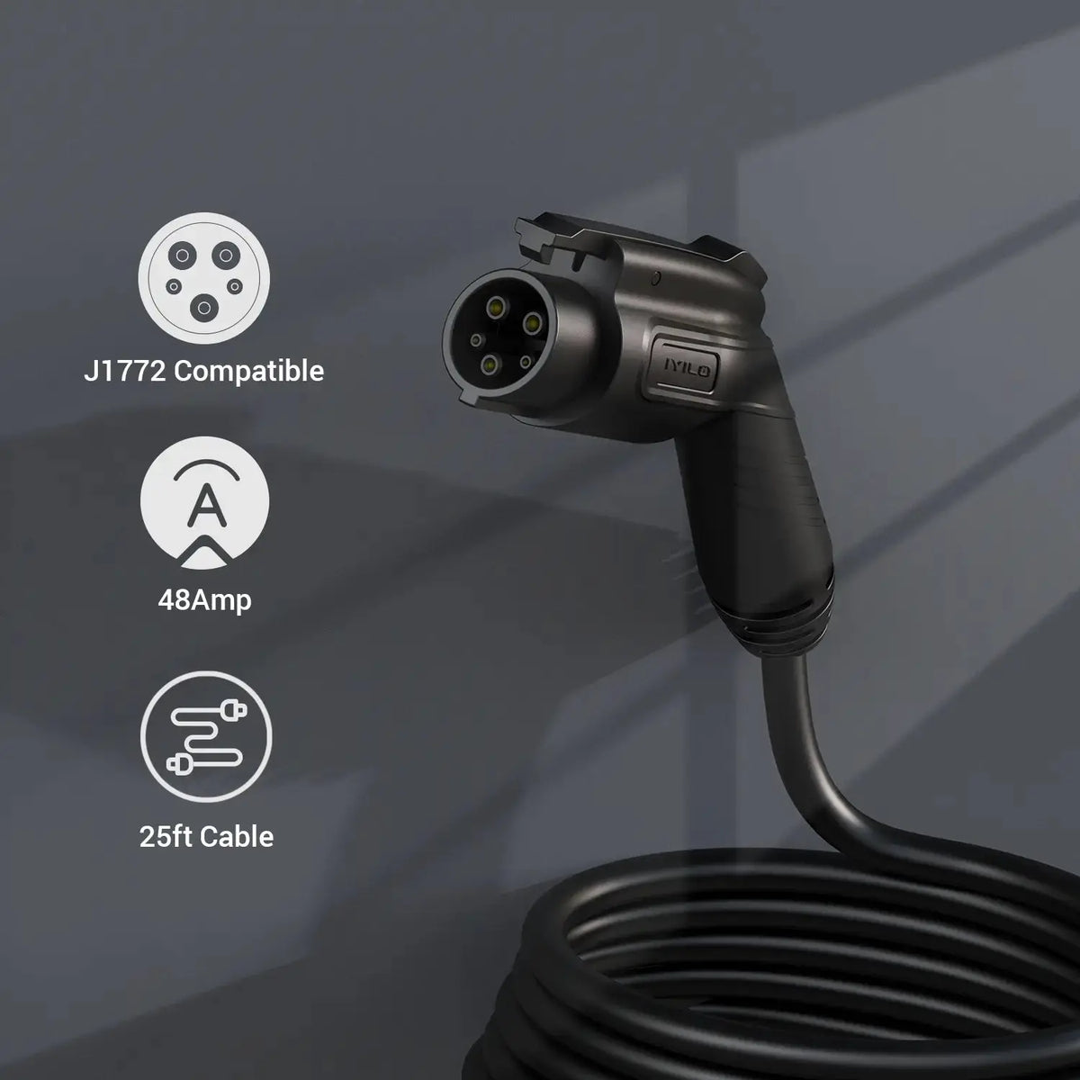 IYILO Pro EV Charger level 2 Hardwired with energy meter - 48A