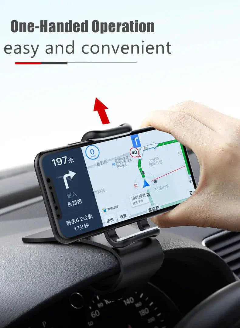 360 Rotatable Car Phone Holder Universal Cell Phone Stands Car Rack Dashboard Support for Auto Grip Mobile Phone Fixed Bracket