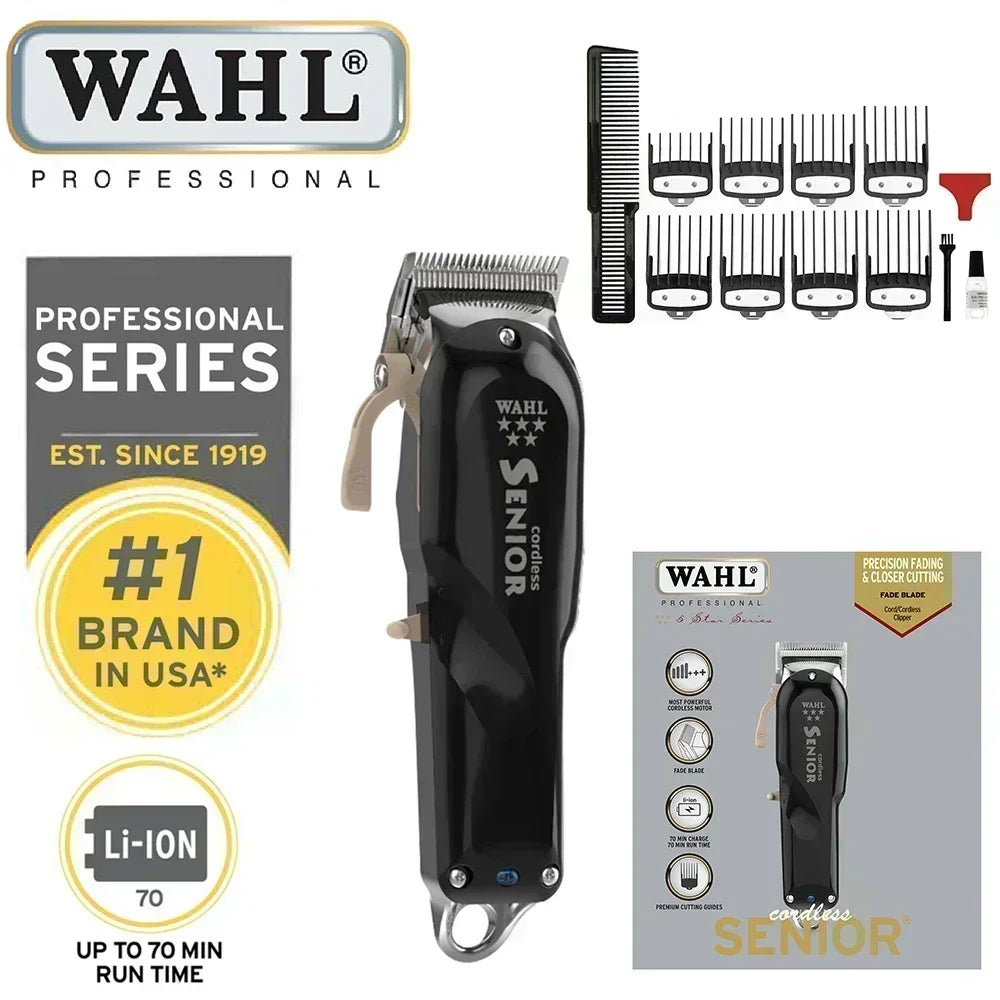 Wahl 5 Star Professional Magic Clip Legend Senior Cordless Hair Clipper Trimmer Vanish Shaver for Barbers Stylists