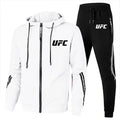 2025 Autumn Men's Casual Sportswear Set, New Fashion UFC Pants and Jackets, Outdoor Motorcycle Comfort Men's Sportswear Set