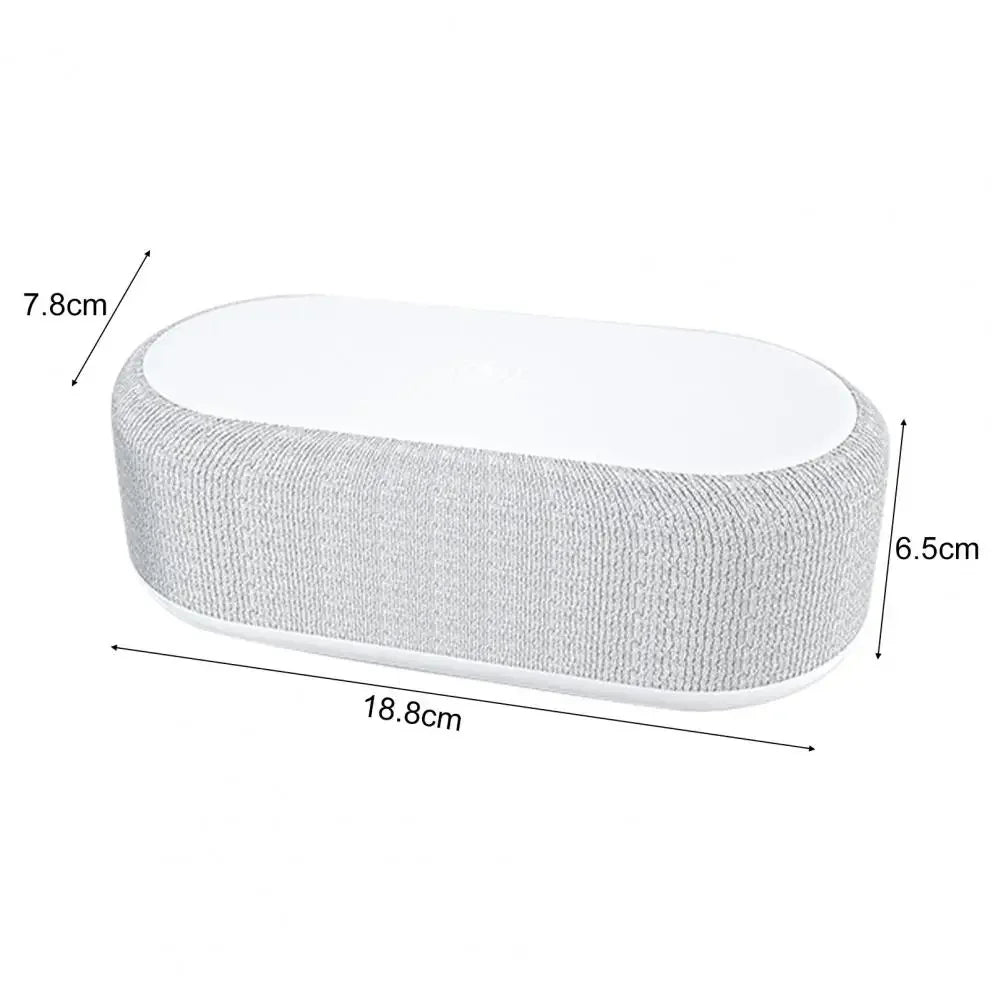 4 In 1 Desk Digital Clock Night Light Alarm Clock Wireless Charging Clok For Table Bedroom Office LED Display Wake-up Feature