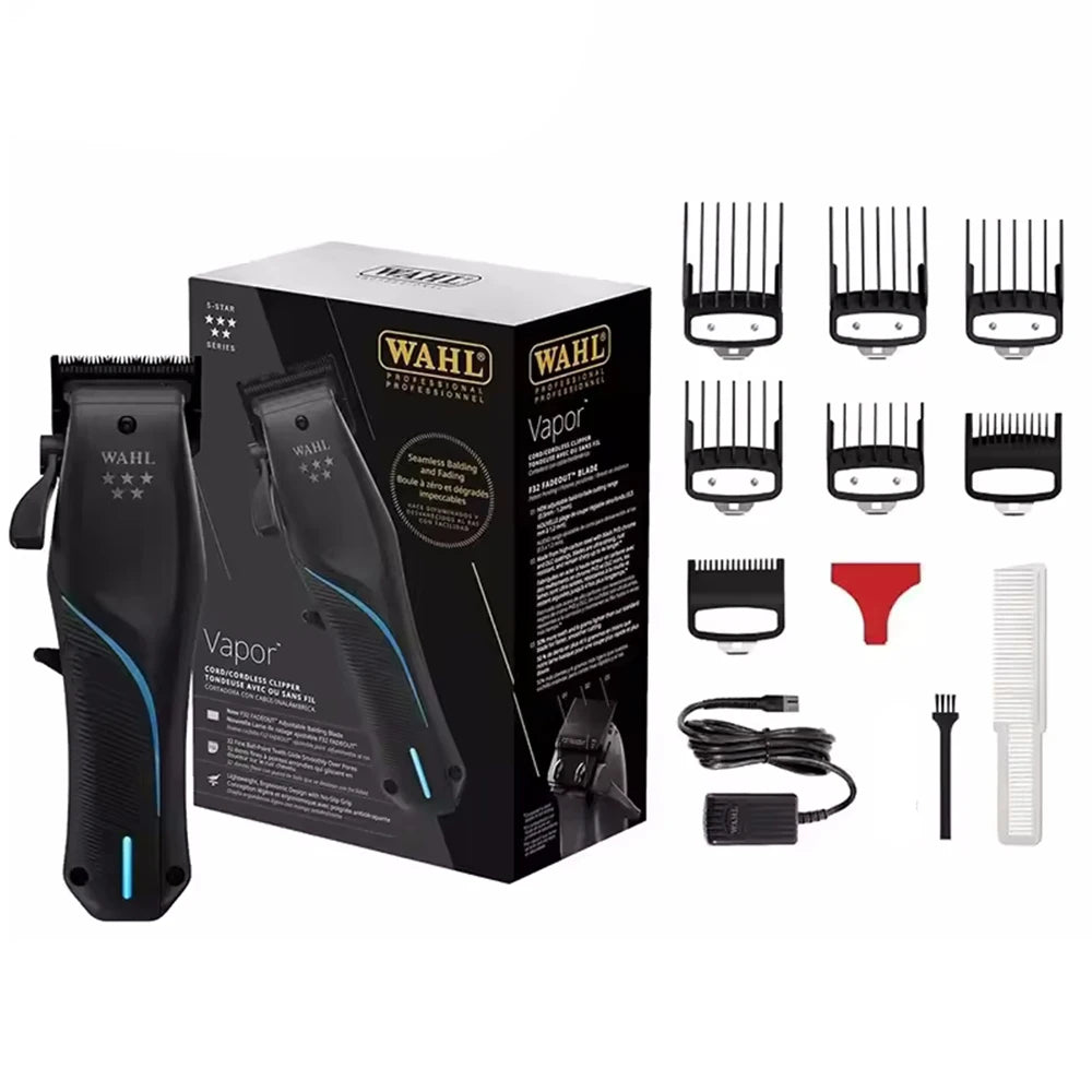 Professional Wahl Vapor 8148 Magic Clip Andis Baber Combo Gold Cordless Hair Clipper&Hair Trimmer&Foil Shaver For Stylists
