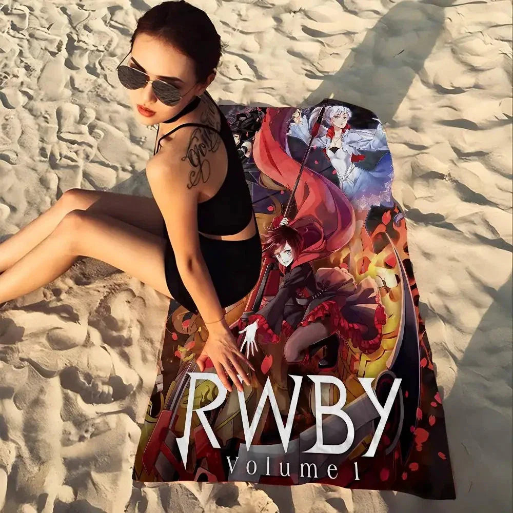 Anime B-RWBYS Microfiber Beach Towel