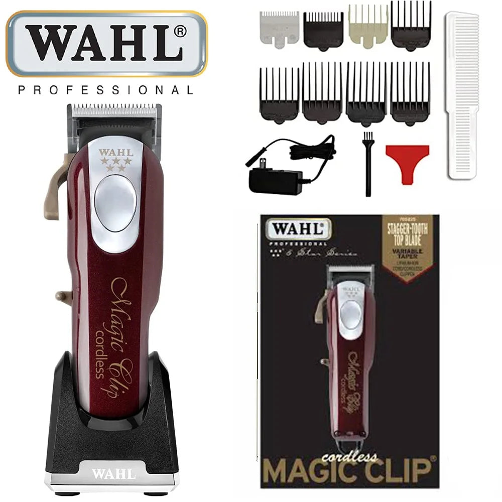 Professional Wahl Vapor 8148 Magic Clip Andis Baber Combo Gold Cordless Hair Clipper&Hair Trimmer&Foil Shaver For Stylists