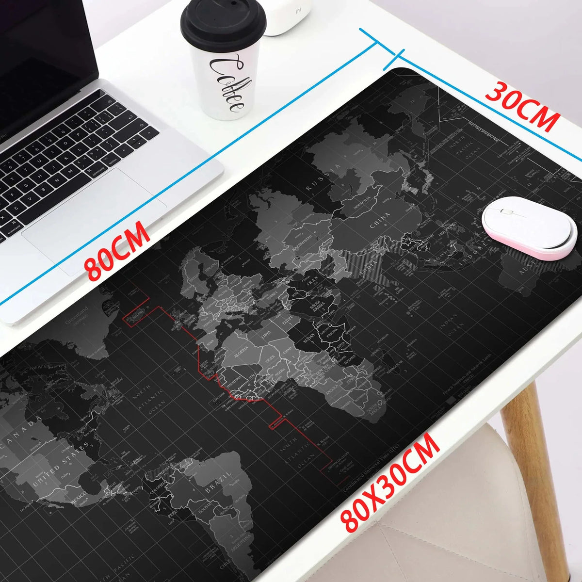 XXL Gaming Mouse Pad - Non-Slip Desk Mat for PC & Keyboard