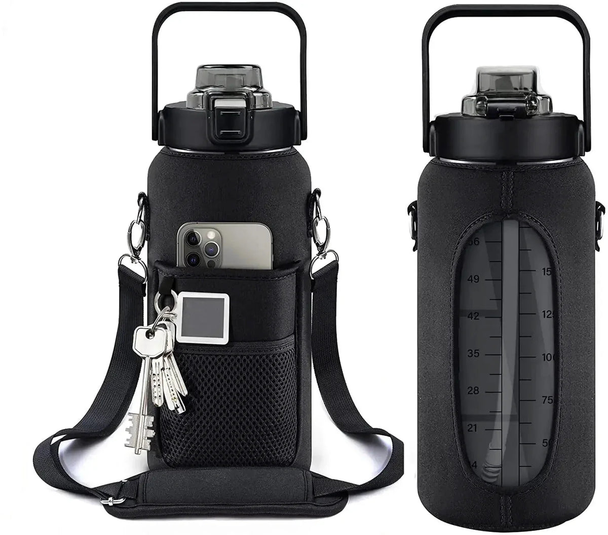 64oz Motivational Hydration Bottle