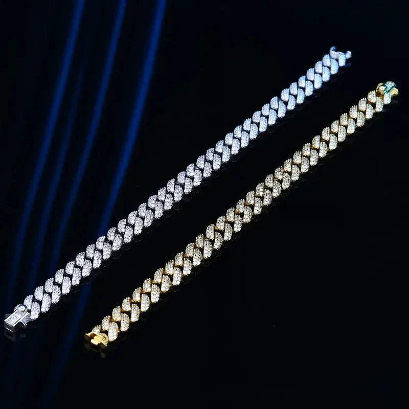 GoldFlex 18k Cuban Link Bracelet