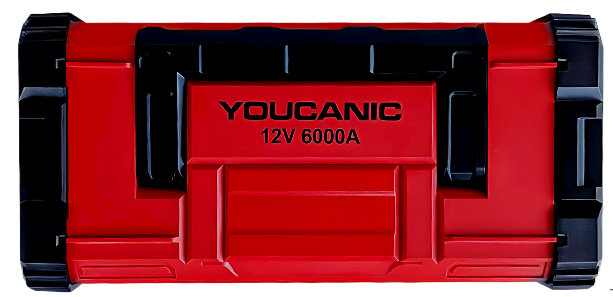 YOUCANIC Pro 6000A Jump Starter - Powerful Car Battery Booster, Power Bank, & Smart Safety Features