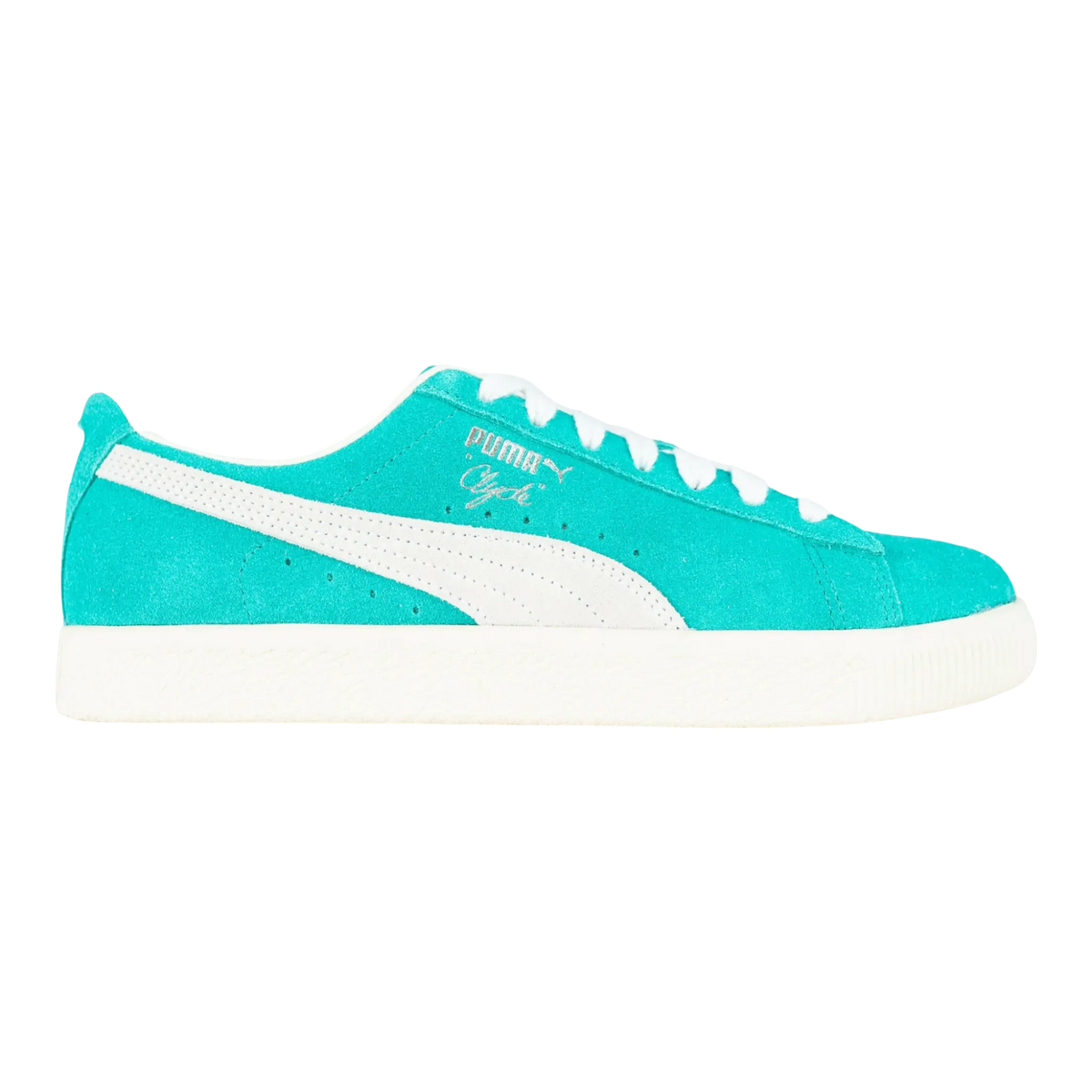 Puma Clyde OG Men Sneakers Spectra Green/Ivory/White