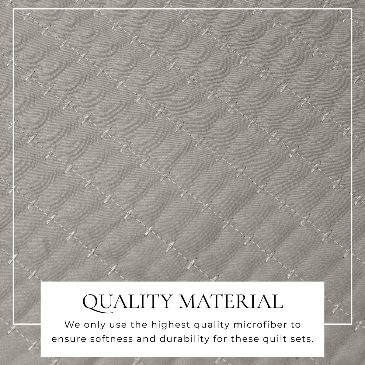 3-Piece Solid Quilt - Alicia Collection