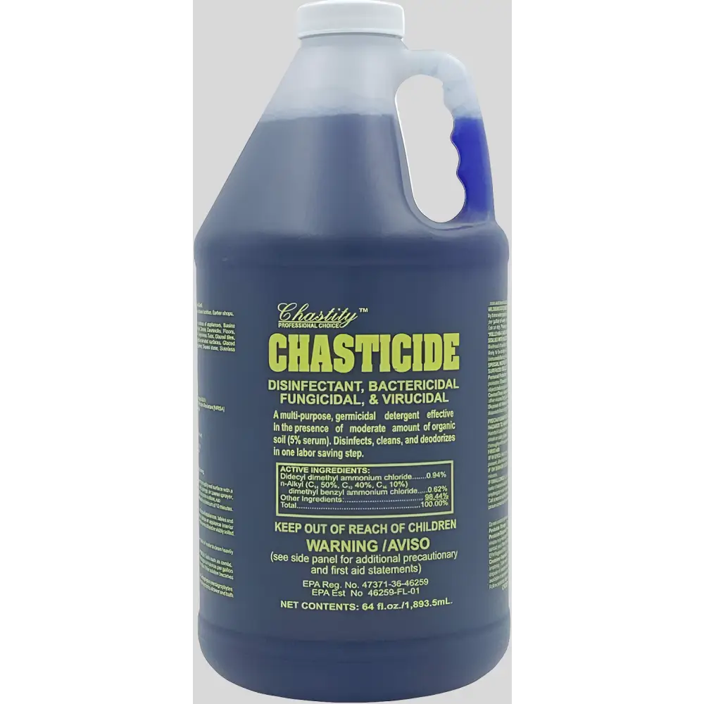Chasticide Disinfectant 64oz Multipurpose Germicidal Cleaner For Hospitals And Facilities With Broad Spectrum Action