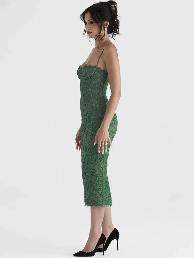 Chic Backless Party Midi