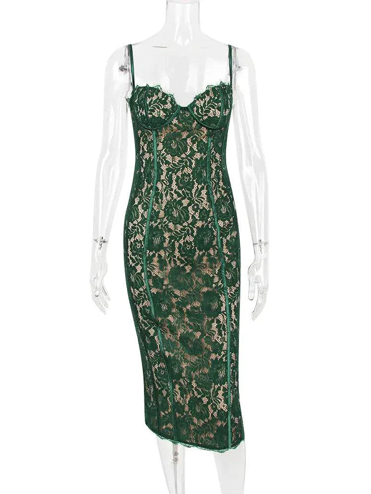 Chic Backless Party Midi