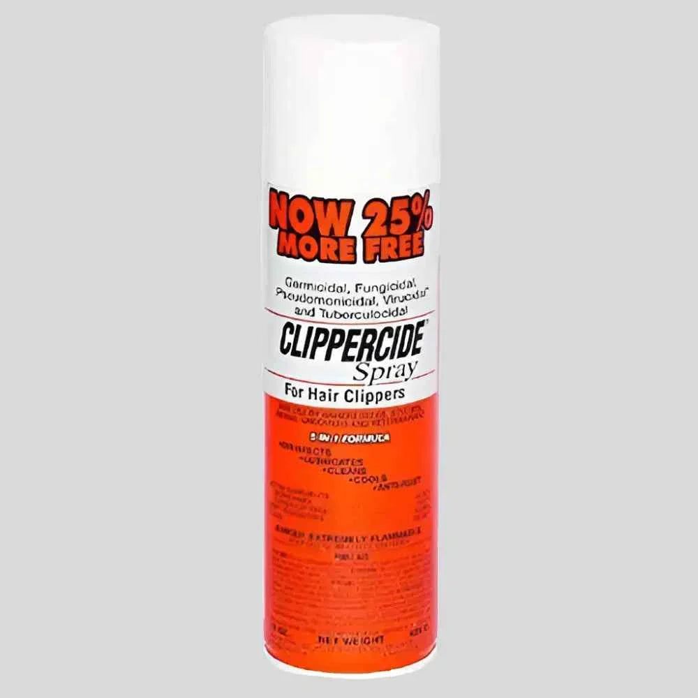 Clippercide Disinfectant Spray 15oz For Professional Groomers - Fast-Acting Bactericidal Virucidal Tool Sanitizer