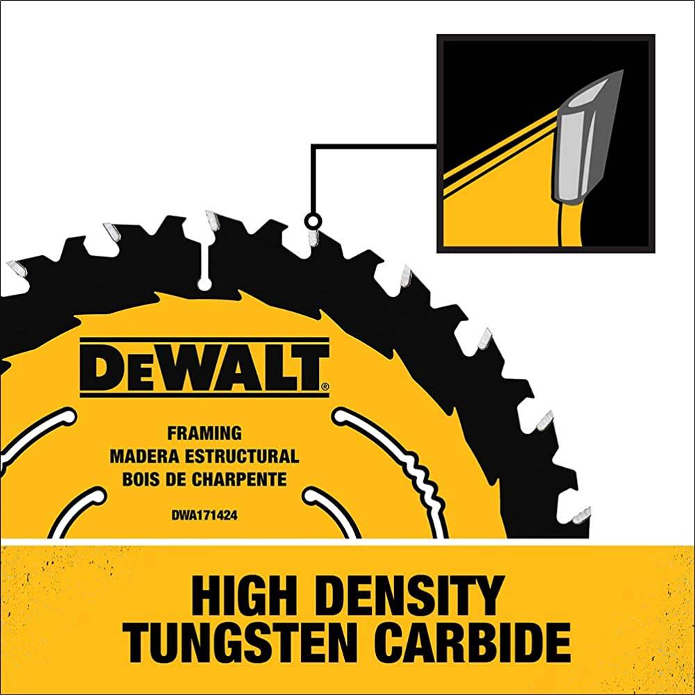 DEWALT DWA171424 7-1/4-Inch 24-Tooth Circular Saw Blade