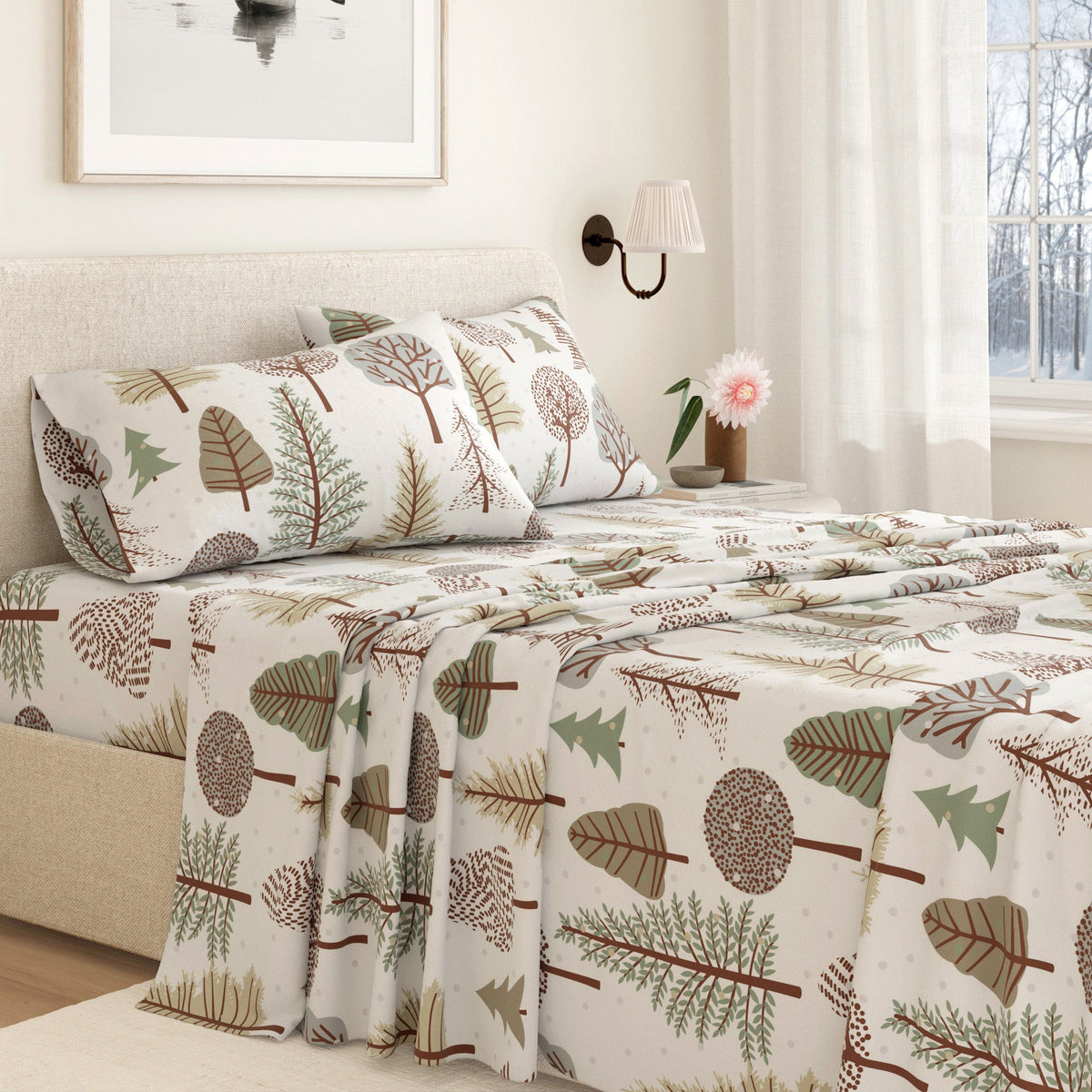 4-Piece Turkish Cotton Flannel Sheet - Stratton Collection