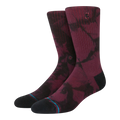 Stance x NBA Logoman Dye Men Crew Socks Maroon