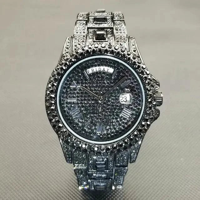Gentlemen's Gold Luxe Watch