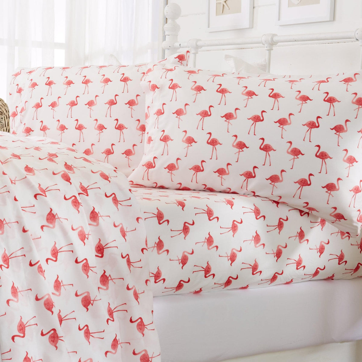 4-Piece Coastal Microfiber Sheet - Newport Collection