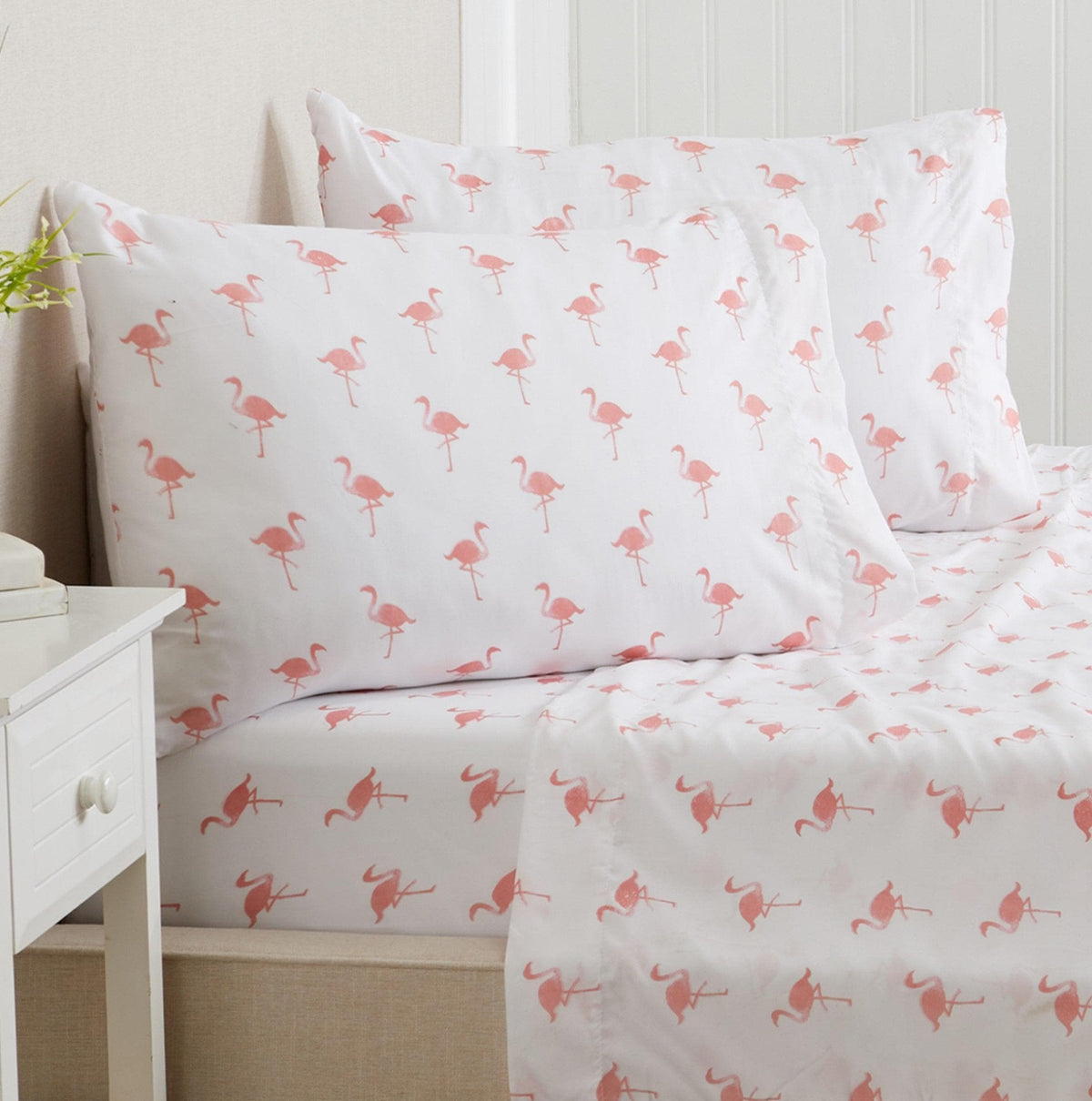 4-Piece Coastal Microfiber Sheet Set - Nantucket Collection