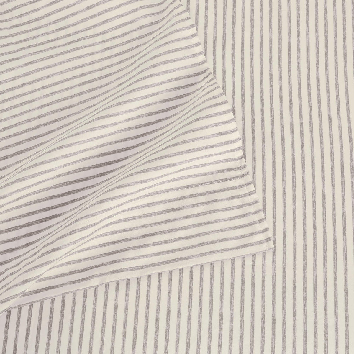 Striped Microfiber Sheet Set - Evette Collection
