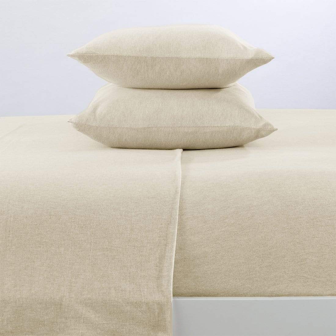4-Piece Flannel Jersey Sheet - Cozy Flex Collection