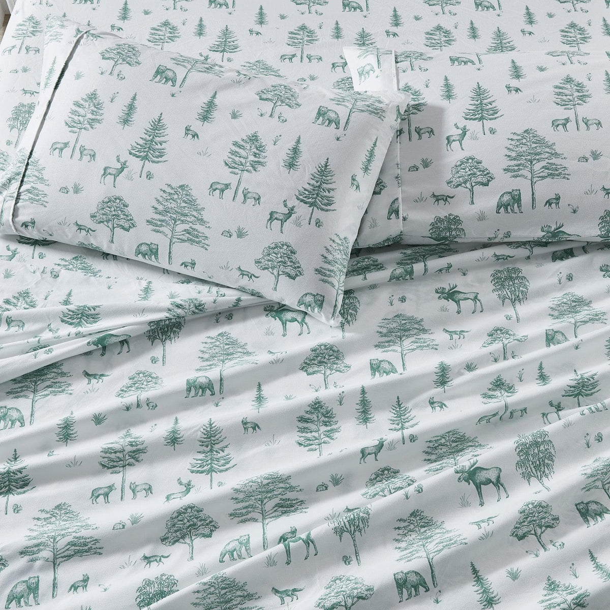 4-Piece Lodge Microfiber Sheet - Mountain Ridge Collection