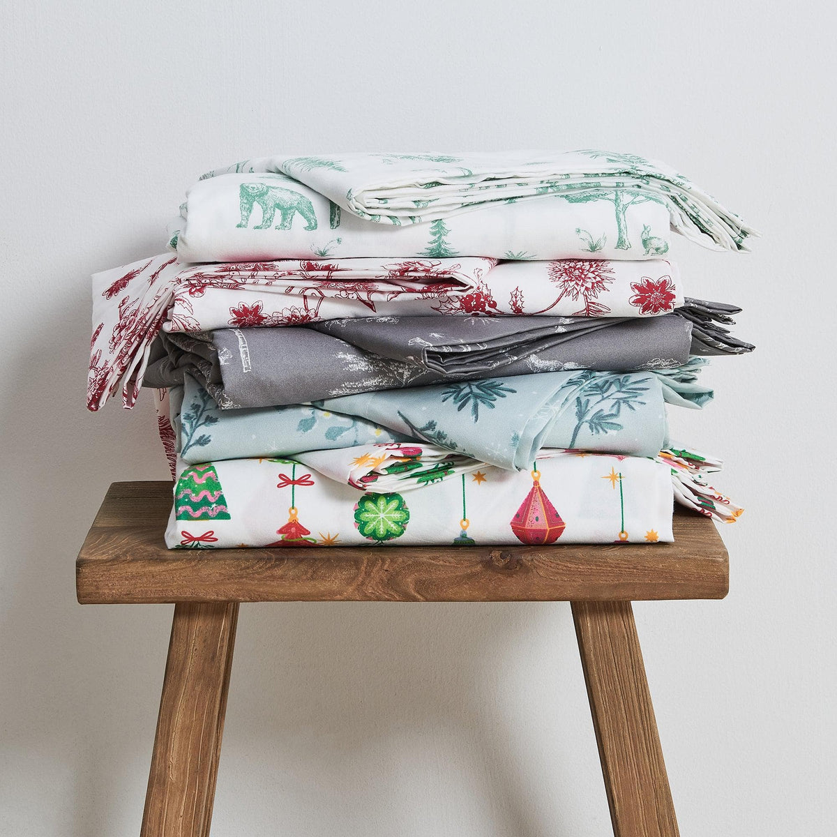 4-Piece Lodge Microfiber Sheet - Mountain Ridge Collection