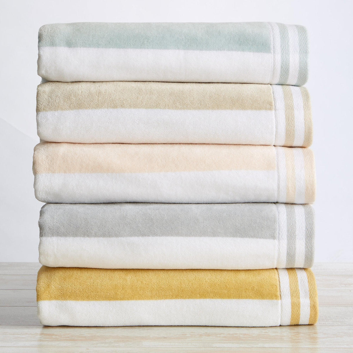 4 Pack Striped Cabana Oversized Beach Towel - Edgartown