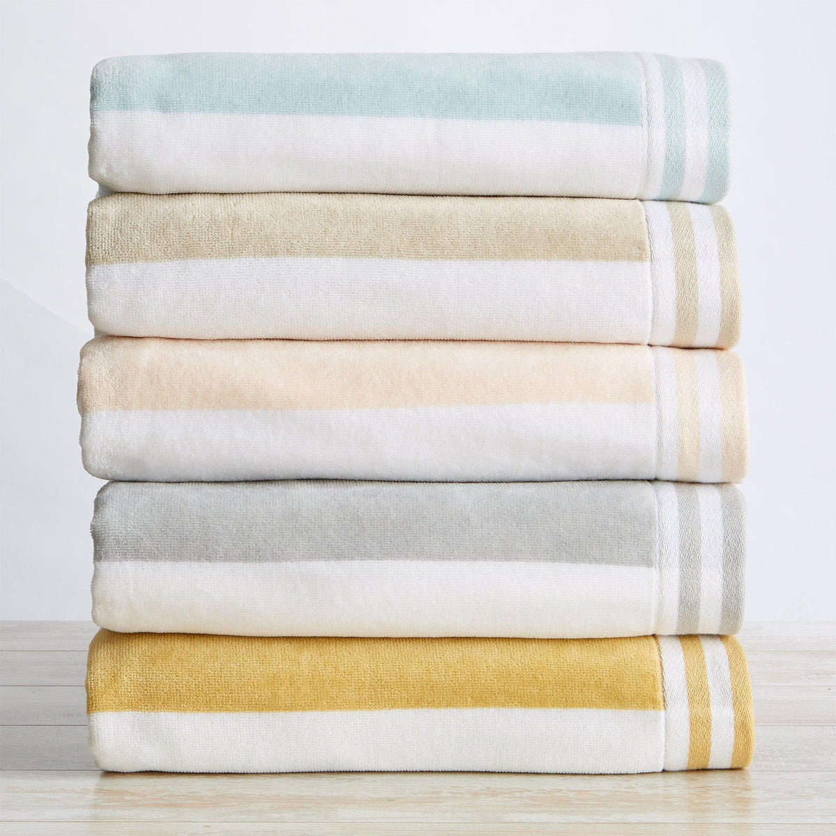 4 Pack Striped Cabana Oversized Beach Towel - Edgartown