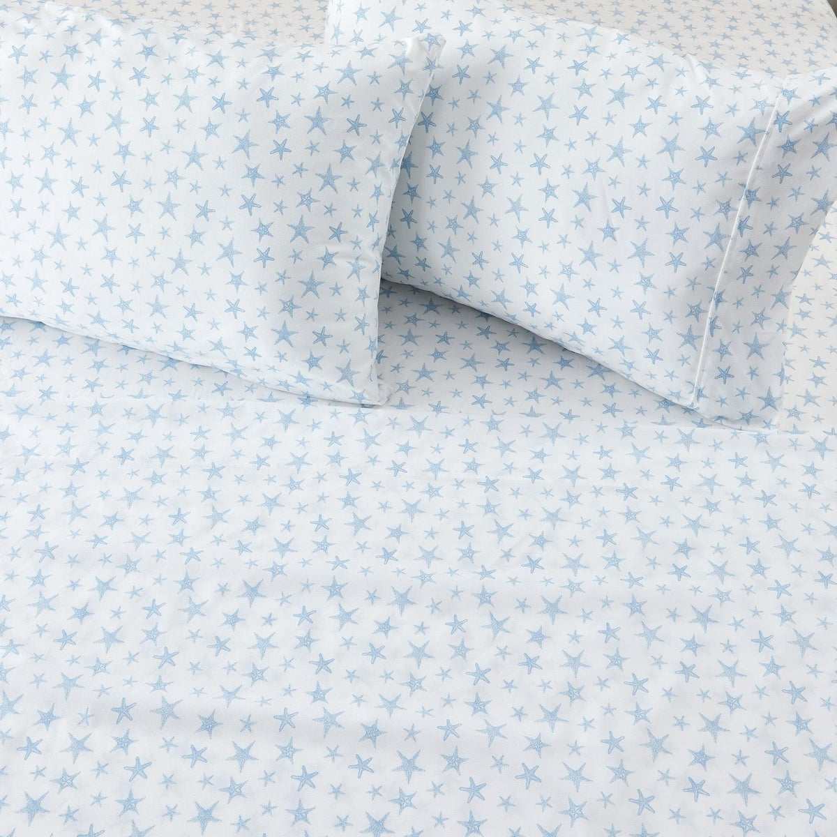 4-Piece Coastal Microfiber Sheet - Newport Collection