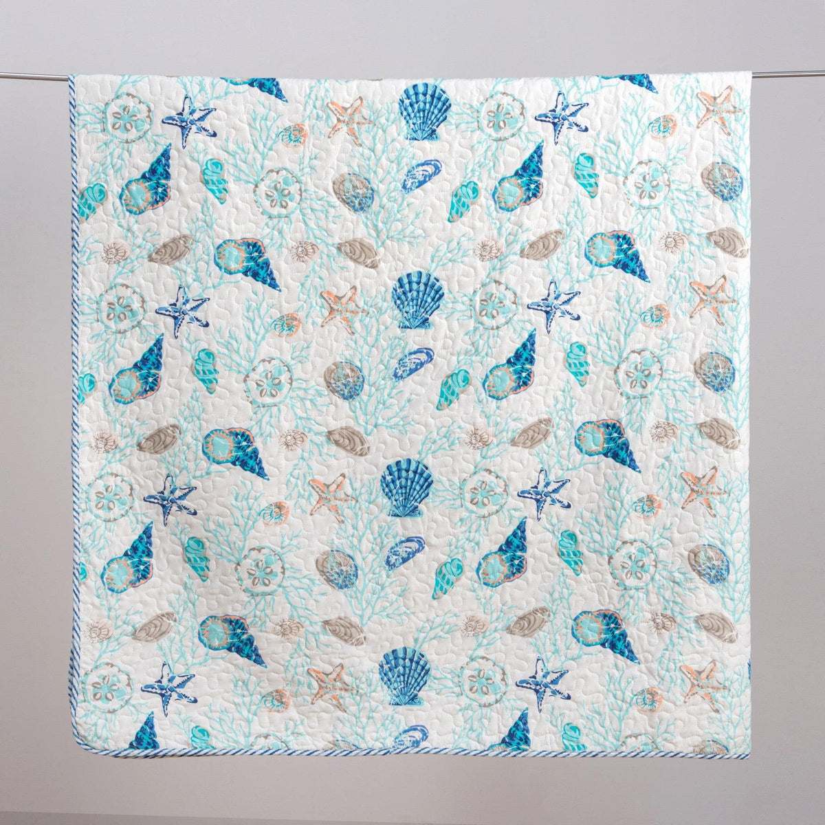 3-Piece Coastal Quilt Set - Bali Collection