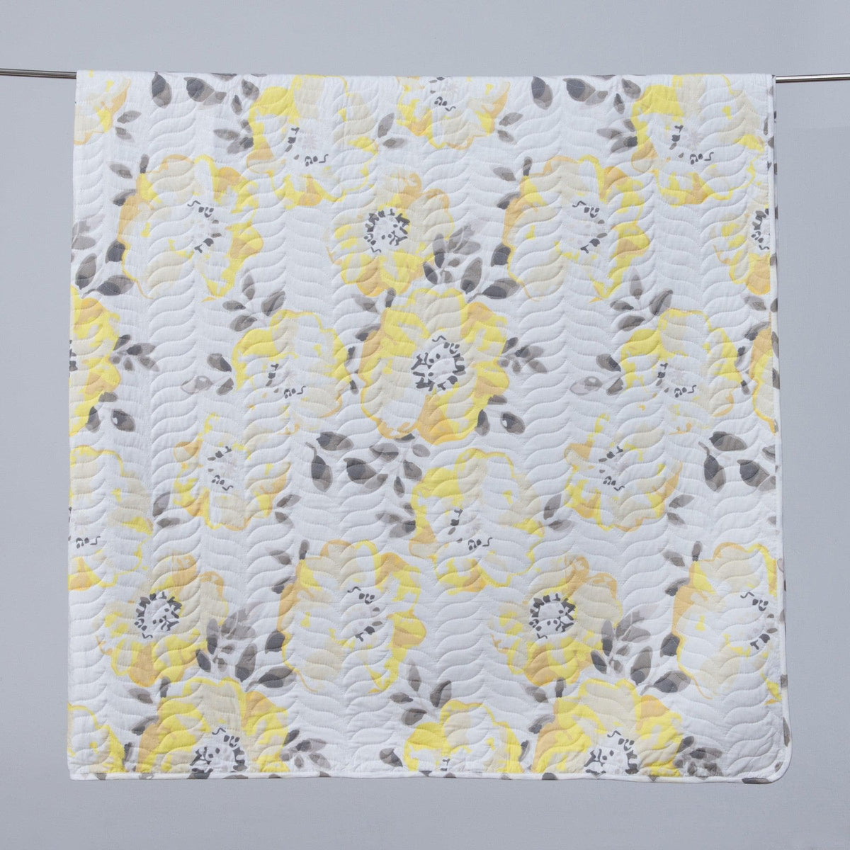 3 Piece Floral Quilt Set - Helene Collection