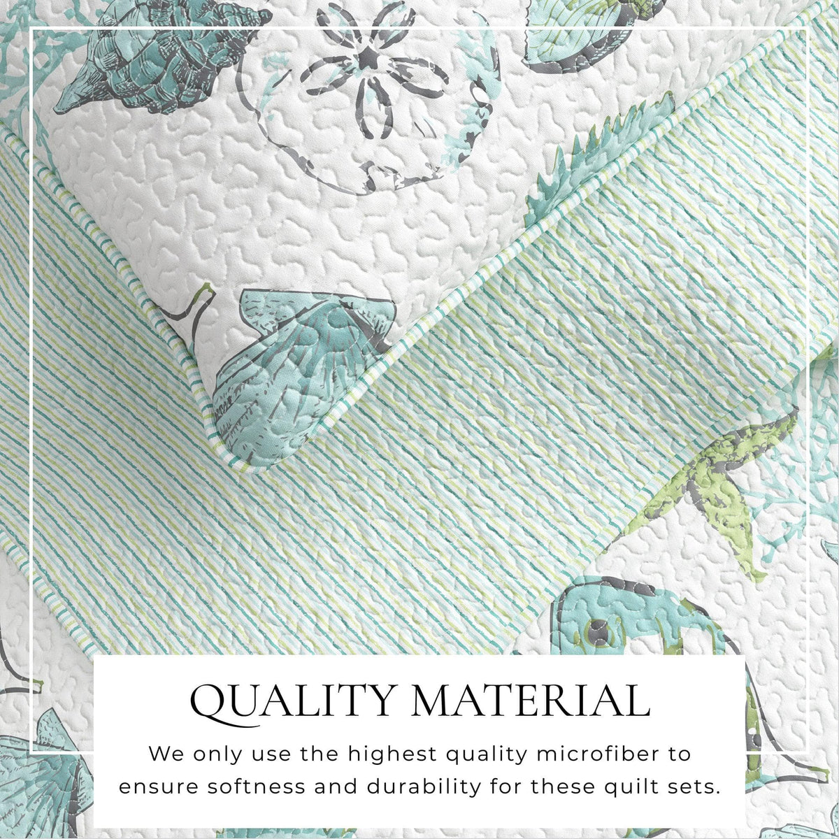 Seaside Collection Quilt Set