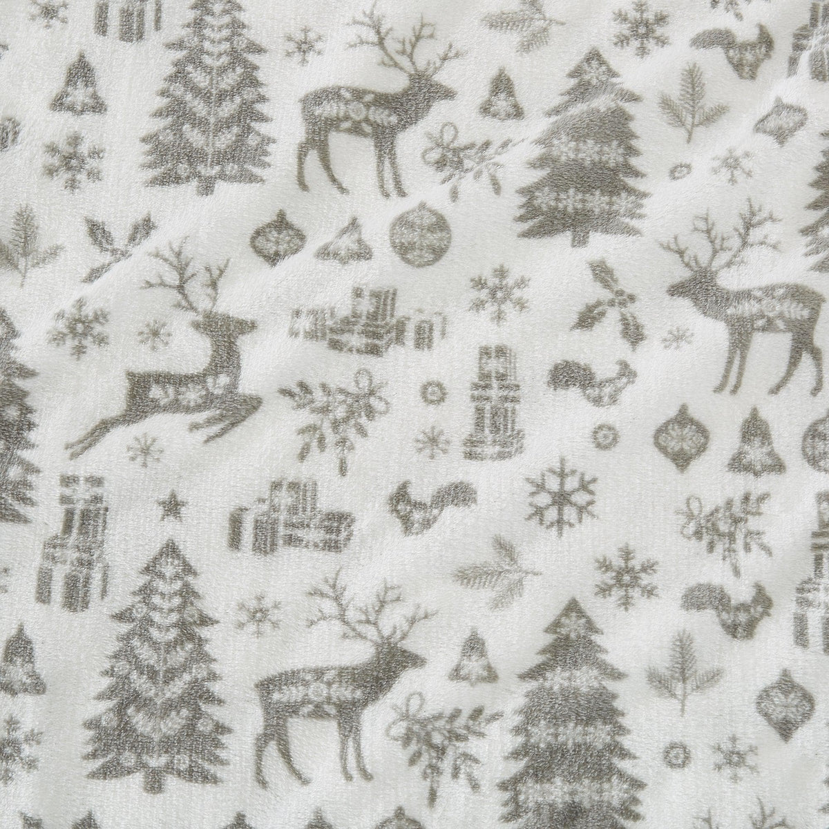4-Piece Printed Plush Sheet - Velvet Luxe Collection