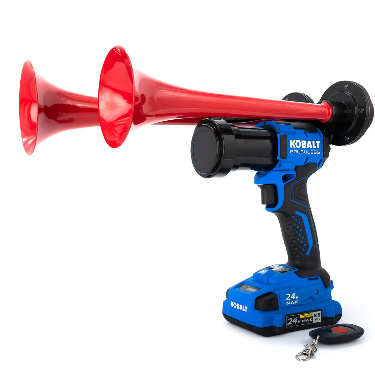 Train Horn for Kobalt Batteries - Compact Dual