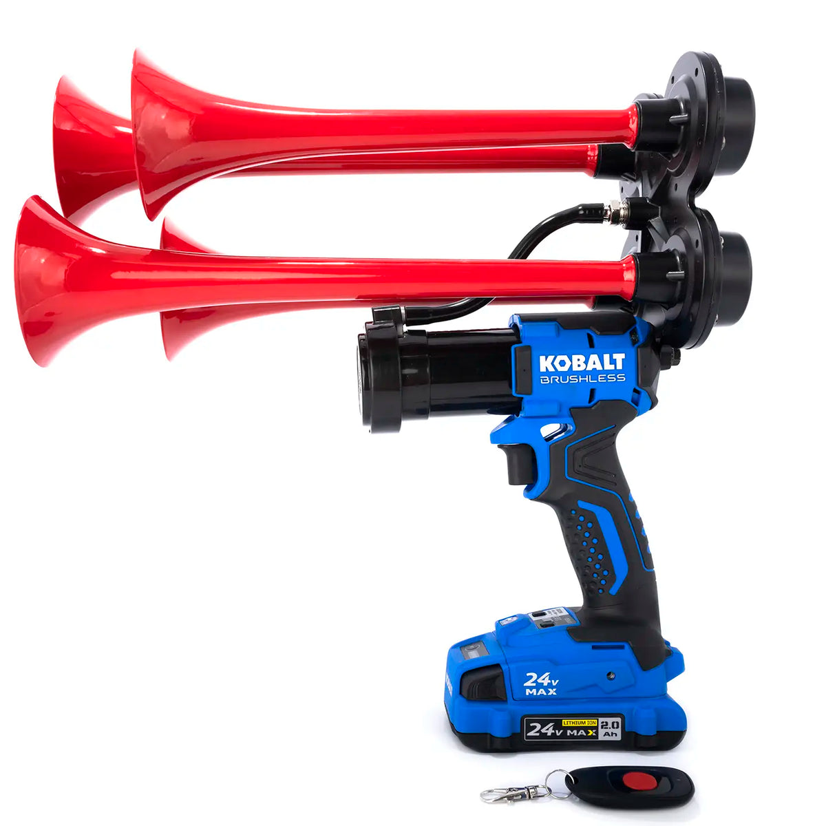 Train Horn for Kobalt Batteries - Quad Pro