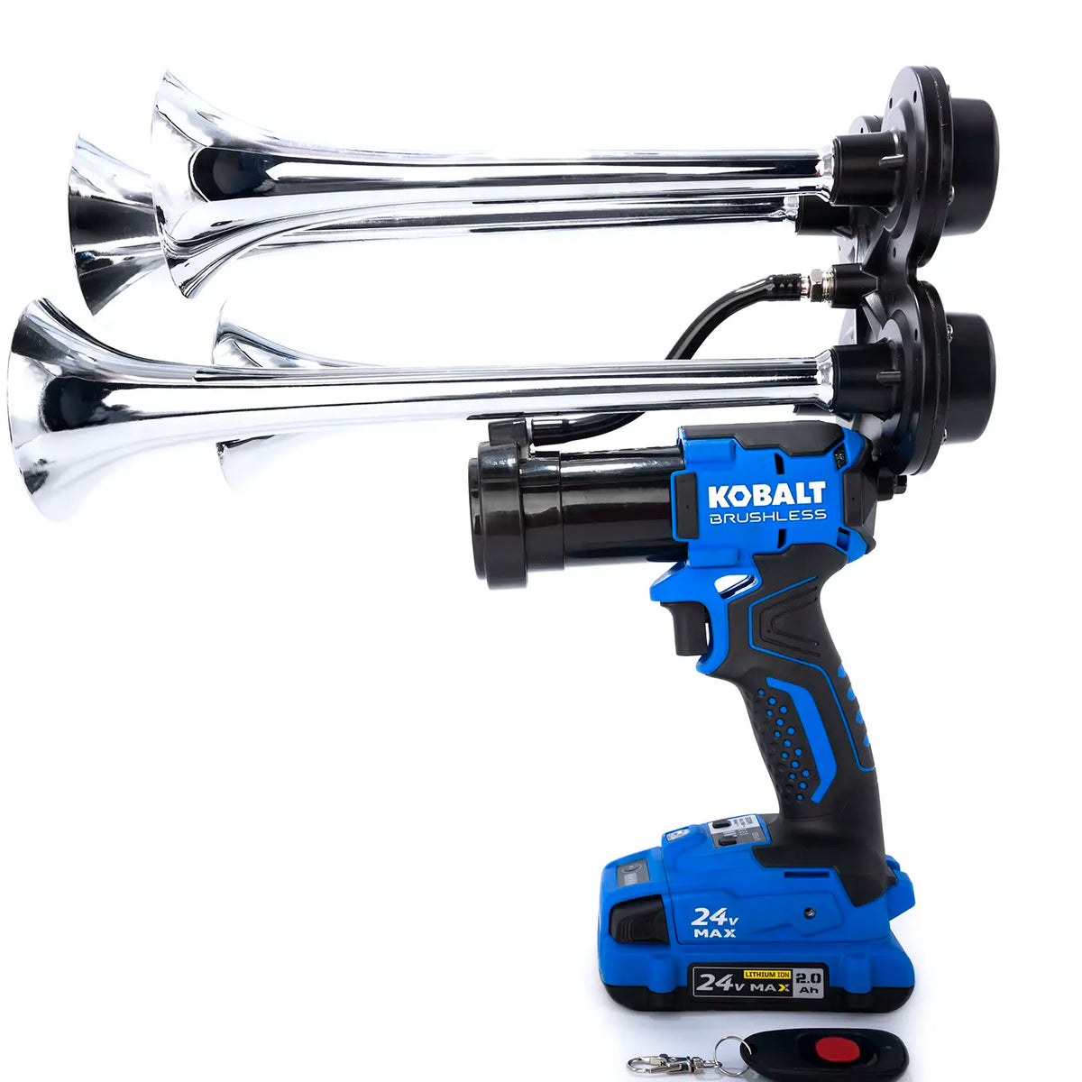 Train Horn for Kobalt Batteries - Quad Pro